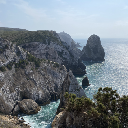 vue paysage falaises portugal lisbonne